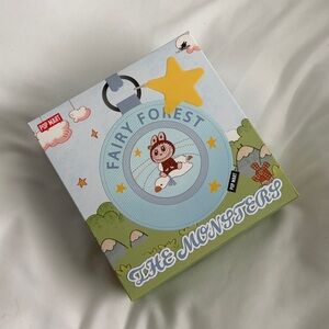 SEALED💯Fairy forest labubu mini bag🩵